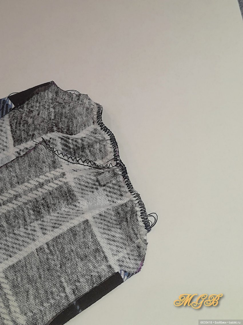 МК «Упрощённый вариант пошива брючек для кукол» (фото 9)