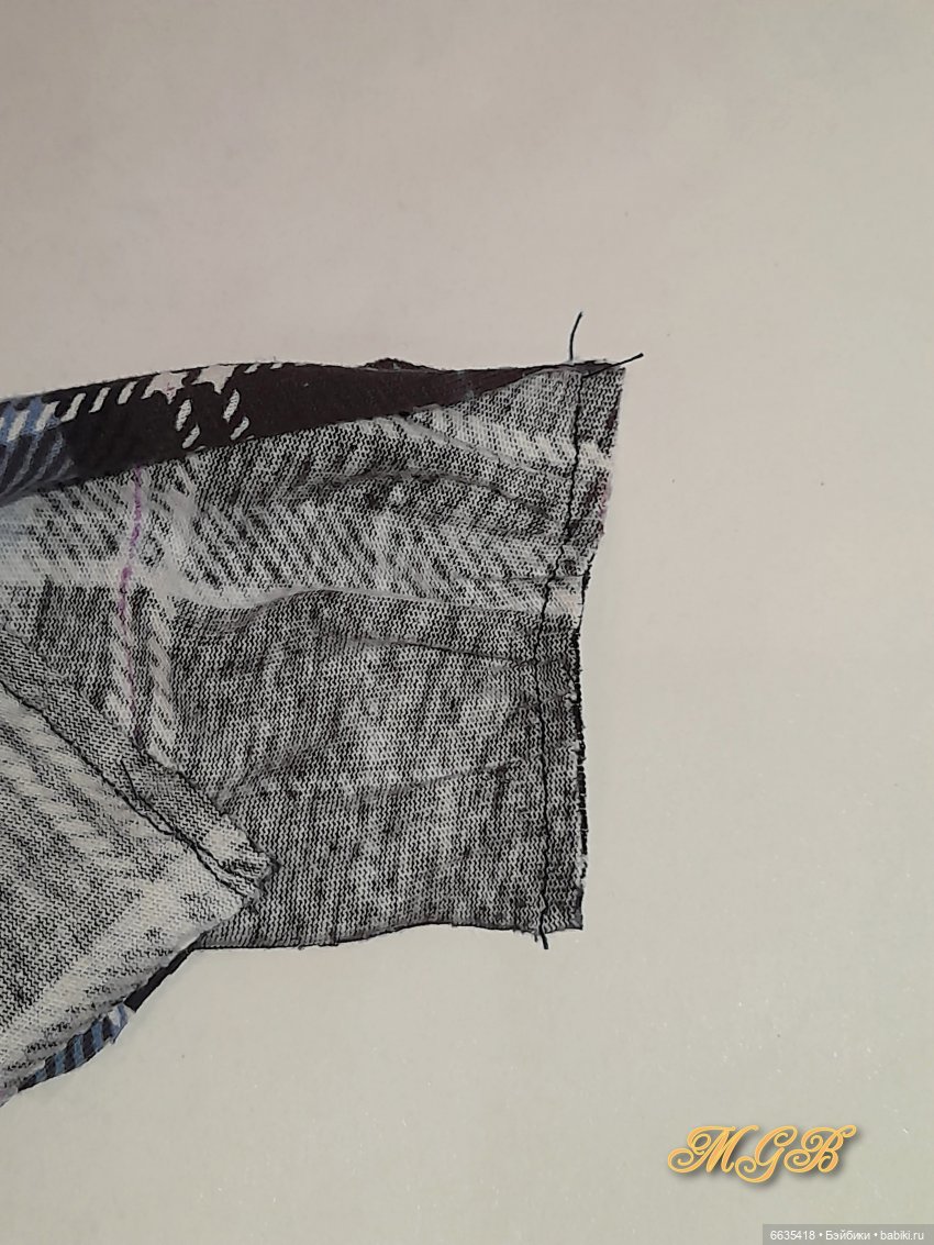 МК «Упрощённый вариант пошива брючек для кукол»