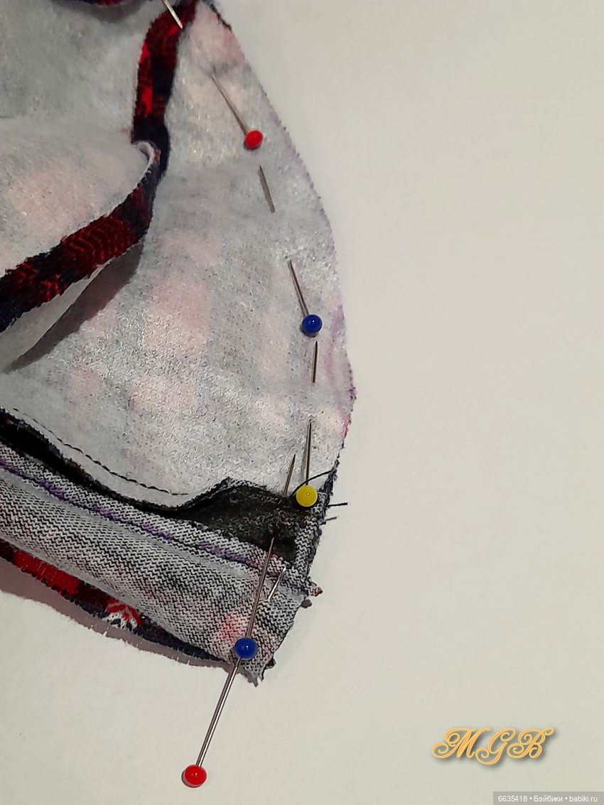 МК «Шьём кепку для кукол» (фото 9)