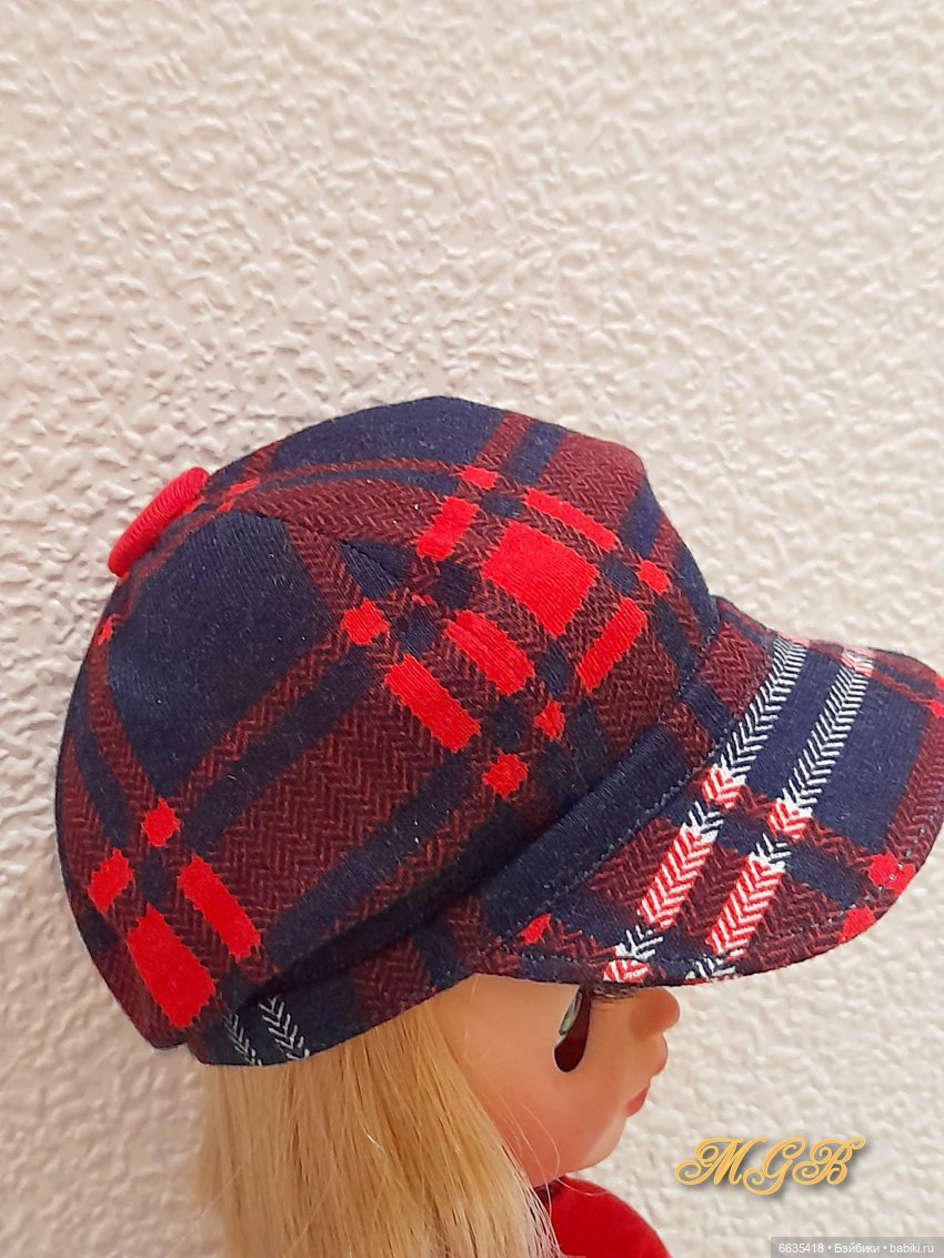 МК «Шьём кепку для кукол»