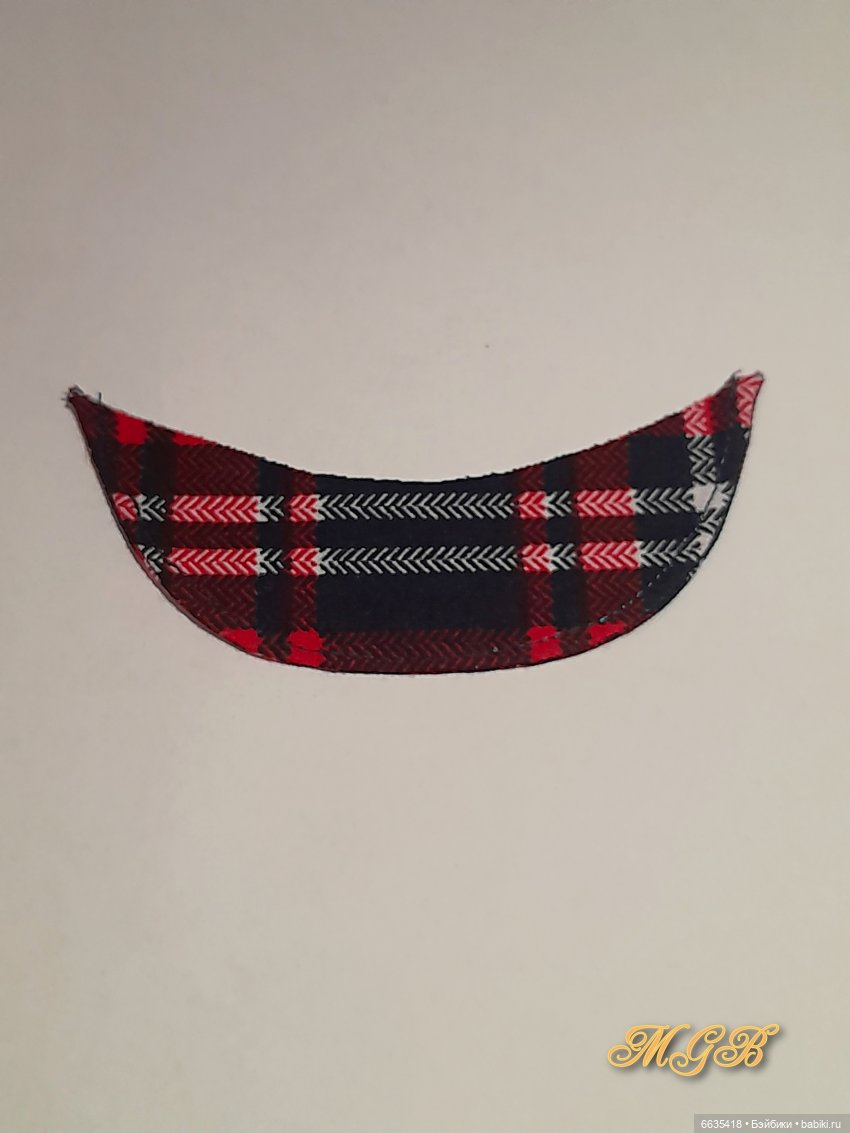 МК «Шьём кепку для кукол» (фото 4)