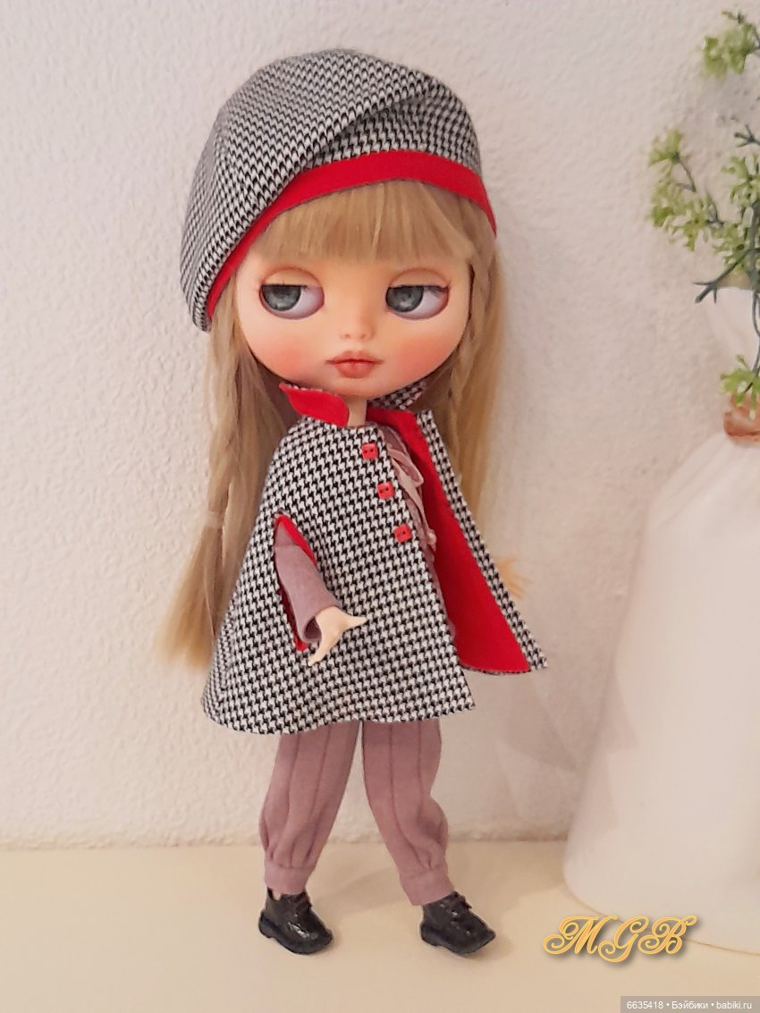 Кейп в гардеробе куклы — Одежда и обувь для кукол своими руками: фото (фото 7)