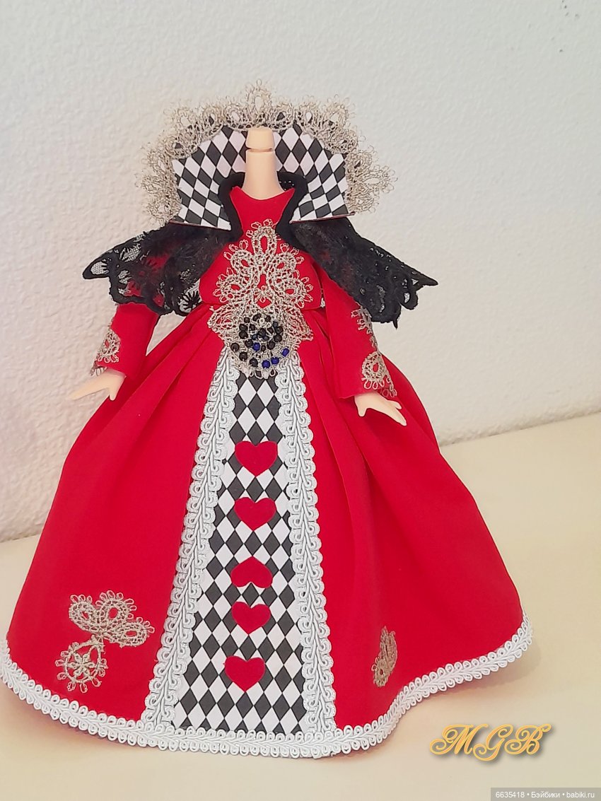 Королева без головы — Одежда и обувь для кукол своими руками: фото (фото 6)