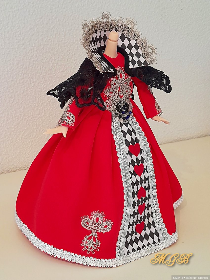 Королева без головы — Одежда и обувь для кукол своими руками: фото (фото 7)