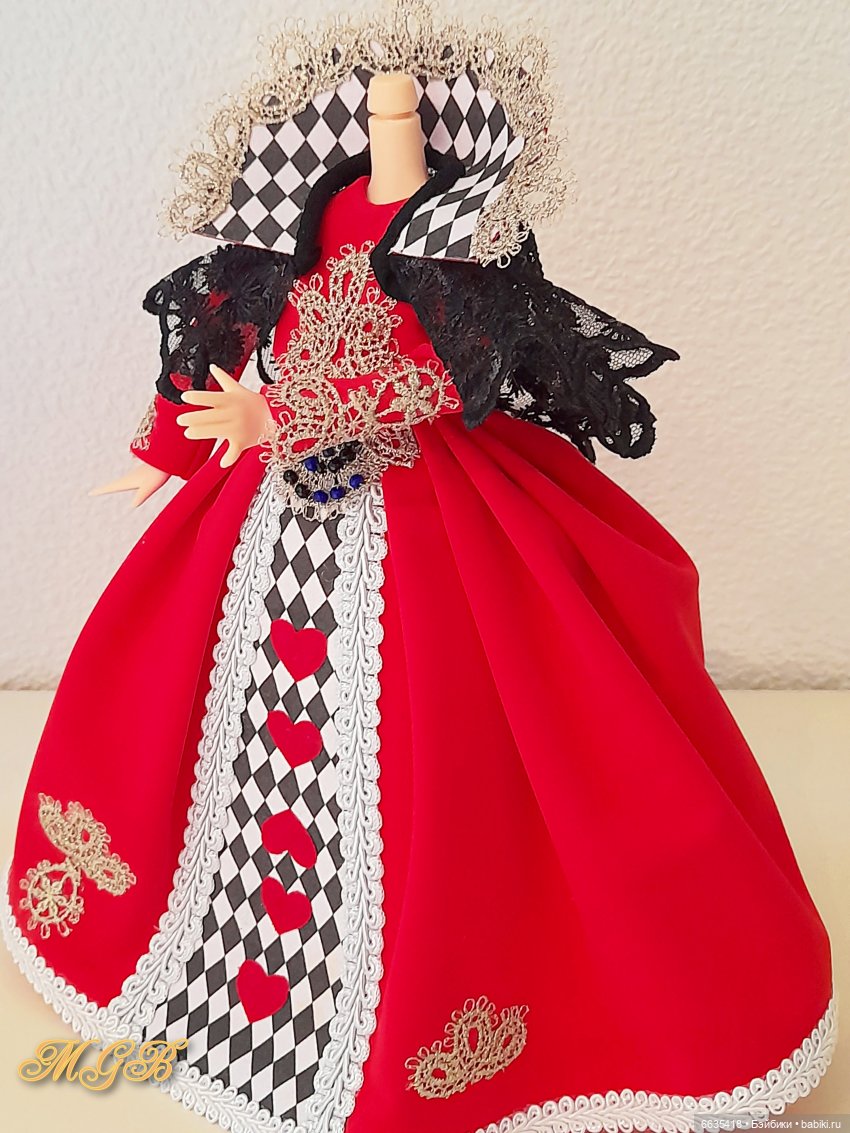 Королева без головы — Одежда и обувь для кукол своими руками: фото (фото 9)