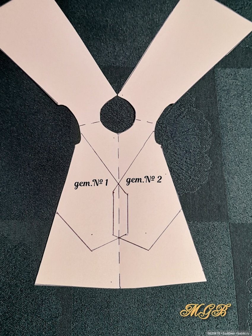 МК «Один из приёмов при пошиве многослойной одежды для кукол» (фото 7)