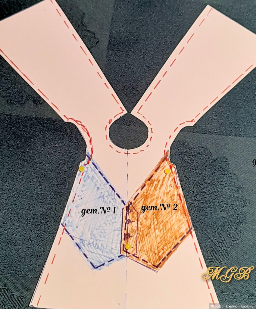 МК «Один из приёмов при пошиве многослойной одежды для кукол»