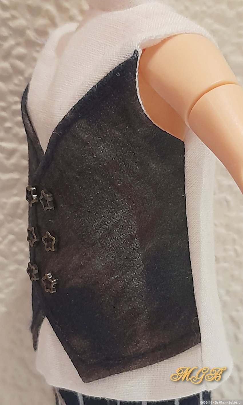 МК «Один из приёмов при пошиве многослойной одежды для кукол» (фото 3)