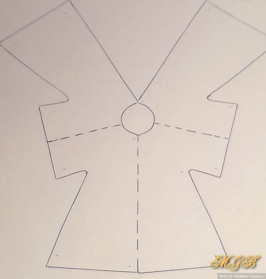 МК «Один из приёмов при пошиве многослойной одежды для кукол» (фото 5)