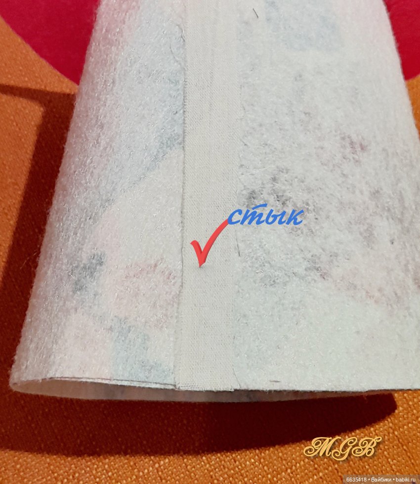 МК « Создаём основу высокой шляпы-цилиндр для куклы любого формата» | Бэйбики МК « Создаём основу высокой шляпы-цилиндр для куклы любого формата» (фото 9)