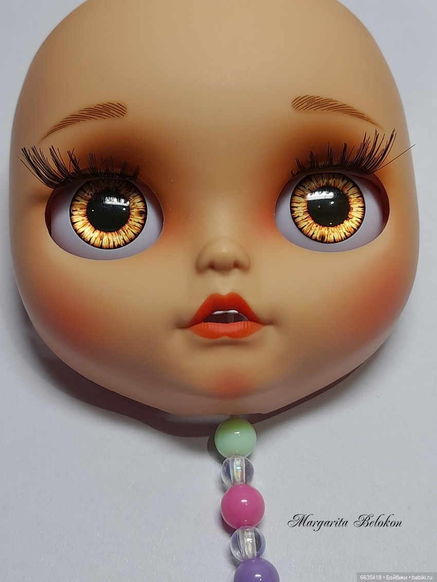 МК «Как поднять веки и глаза при кастомизации кукол Блайз» (фото 9)