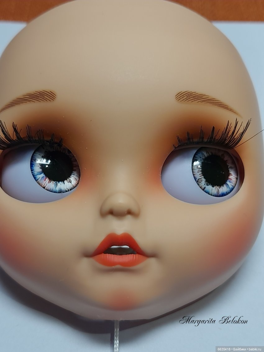 МК «Как поднять веки и глаза при кастомизации кукол Блайз» (фото 10)