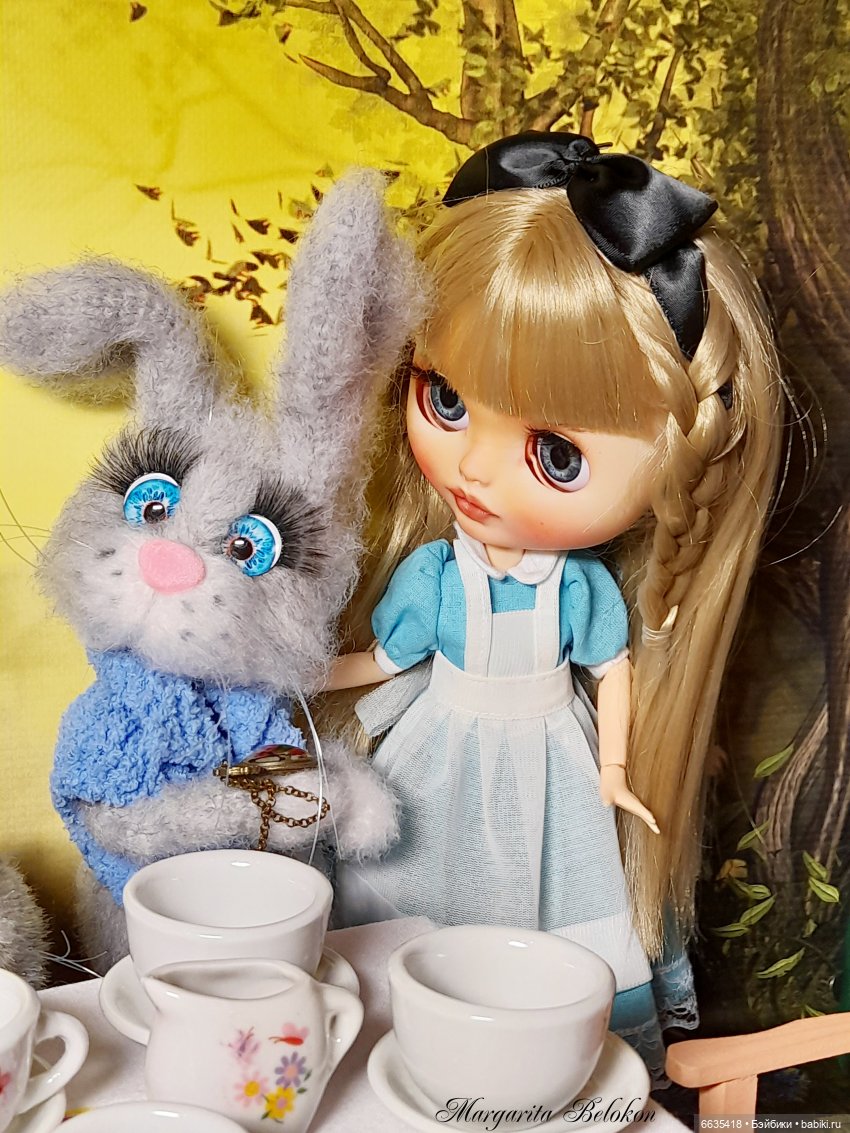 «Безумное чаепитие» — Куклы Blythe (Блайз) ООАК: кастом