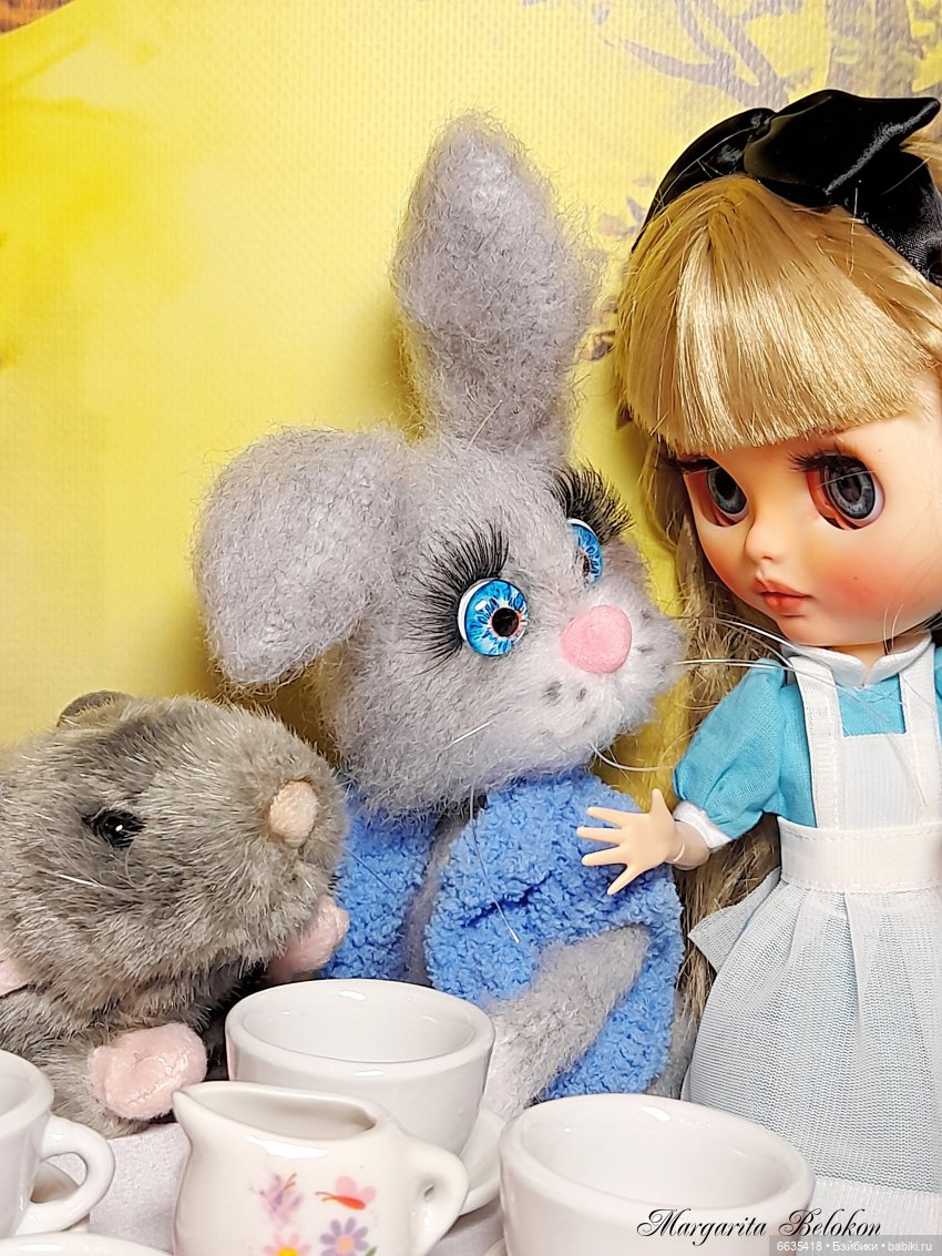 «Безумное чаепитие» — Куклы Blythe (Блайз) ООАК: кастом