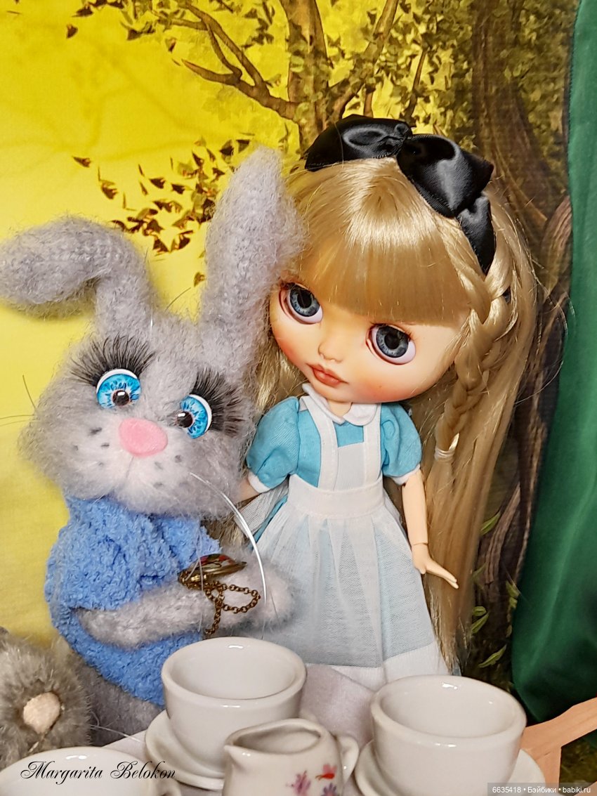«Безумное чаепитие» — Куклы Blythe (Блайз) ООАК: кастом