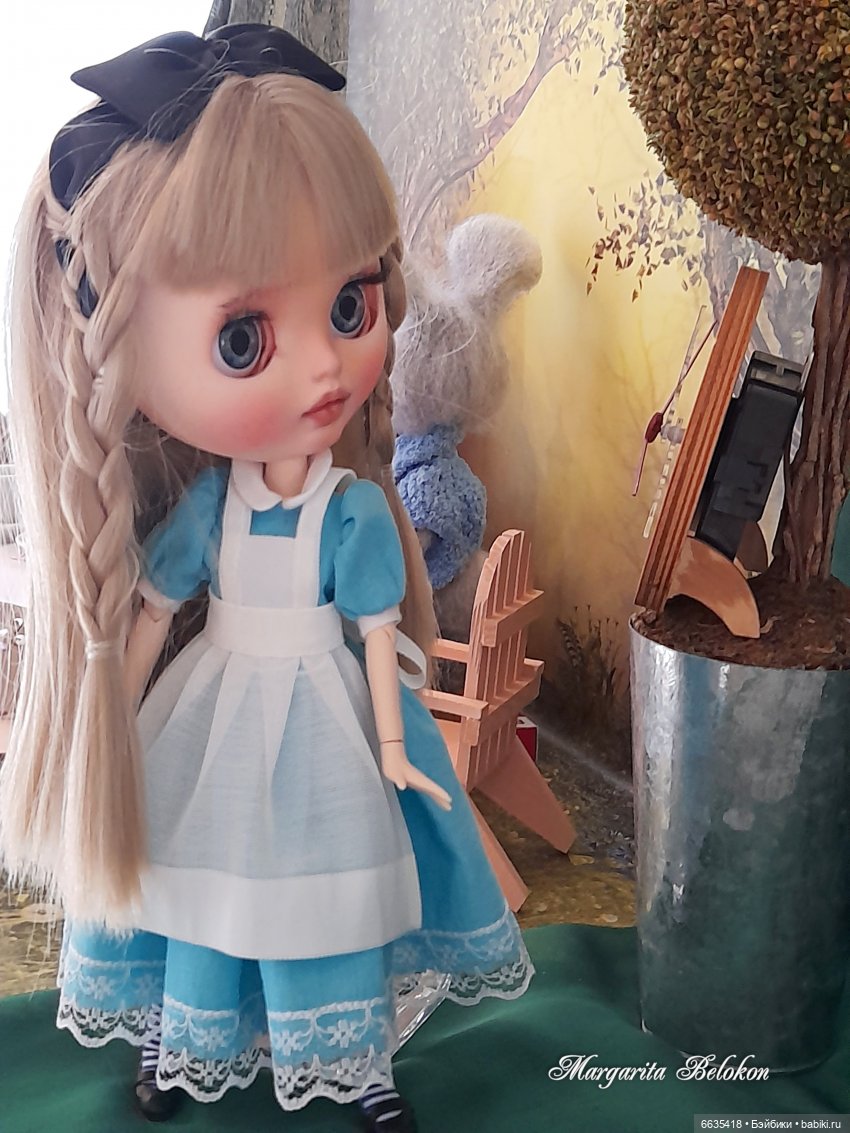 «Безумное чаепитие» — Куклы Blythe (Блайз) ООАК: кастом