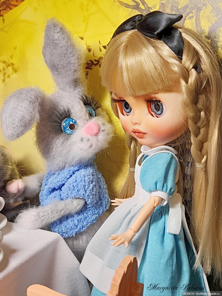 «Безумное чаепитие» — Куклы Blythe (Блайз) ООАК: кастом