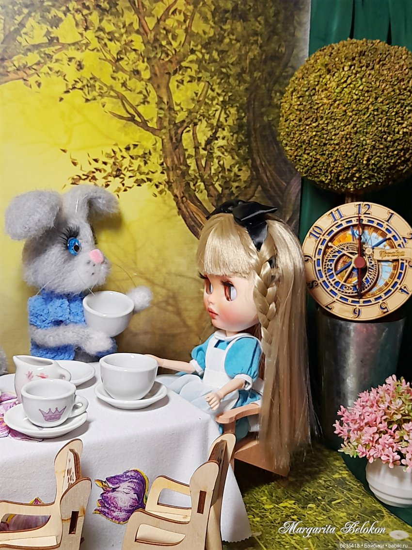 «Безумное чаепитие» — Куклы Blythe (Блайз) ООАК: кастом (фото 9)
