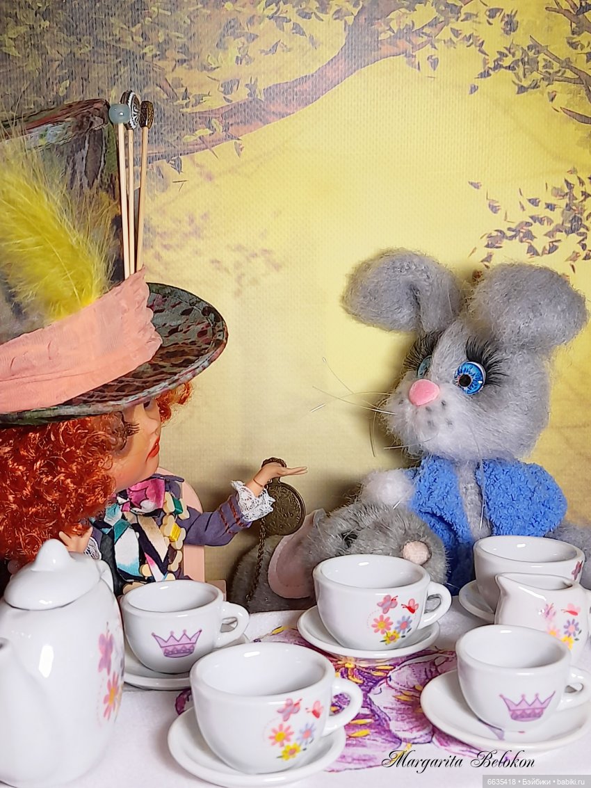 «Безумное чаепитие» — Куклы Blythe (Блайз) ООАК: кастом