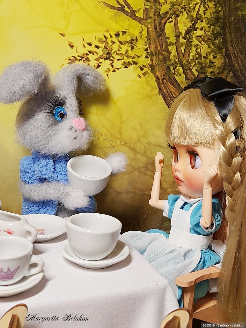 «Безумное чаепитие» — Куклы Blythe (Блайз) ООАК: кастом (фото 10)