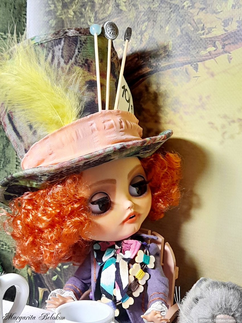 «Безумное чаепитие» — Куклы Blythe (Блайз) ООАК: кастом