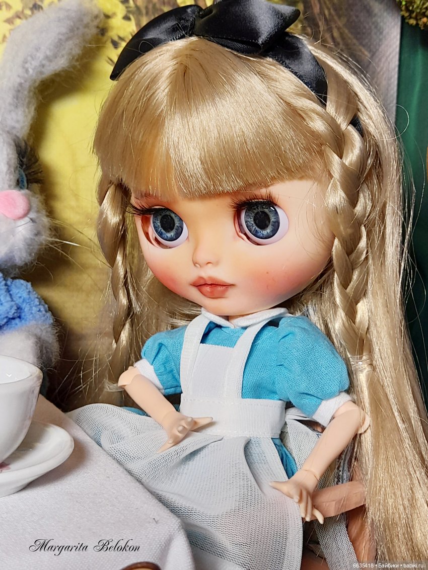 «Безумное чаепитие» — Куклы Blythe (Блайз) ООАК: кастом