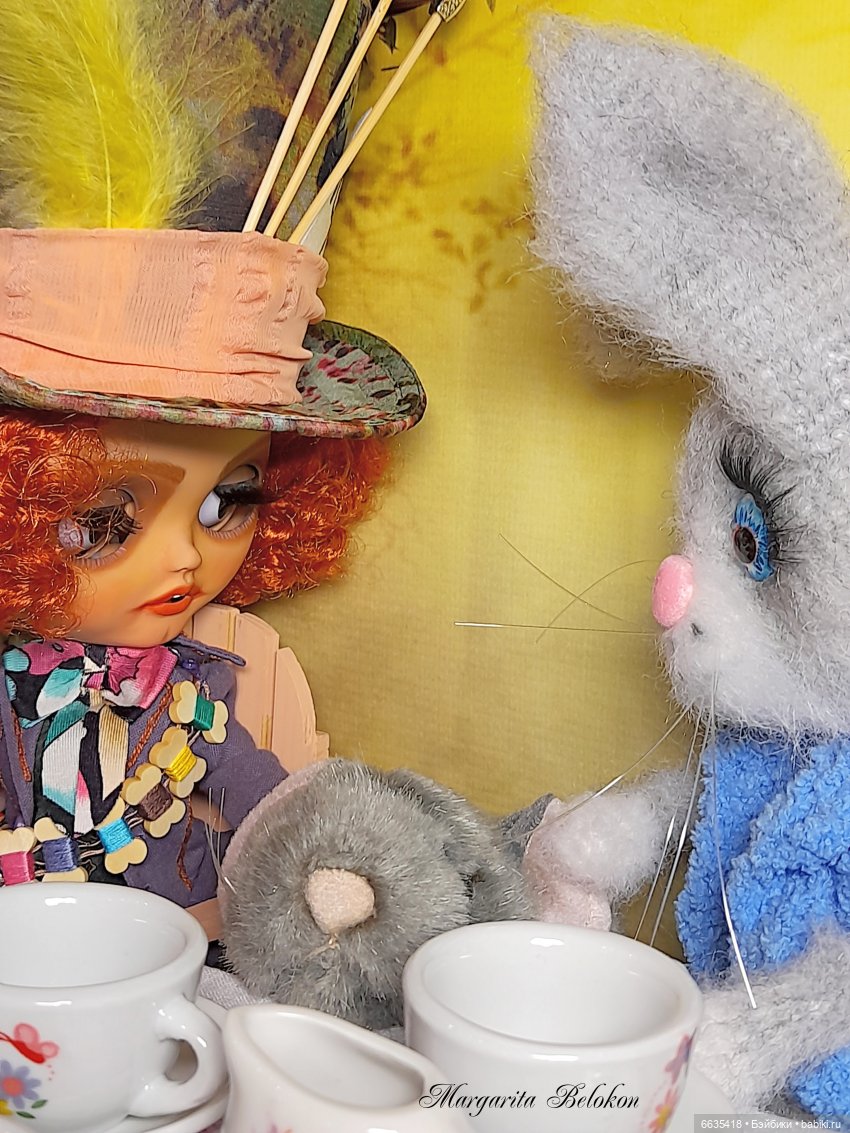 «Безумное чаепитие» — Куклы Blythe (Блайз) ООАК: кастом