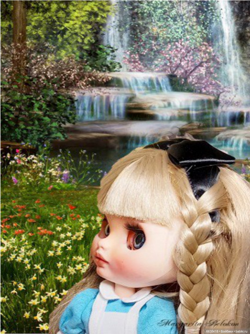 «Безумное чаепитие» — Куклы Blythe (Блайз) ООАК: кастом