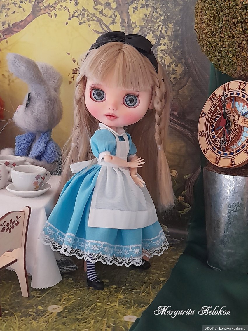 «Безумное чаепитие» — Куклы Blythe (Блайз) ООАК: кастом