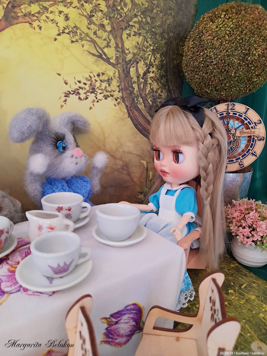 «Безумное чаепитие» — Куклы Blythe (Блайз) ООАК: кастом (фото 7)