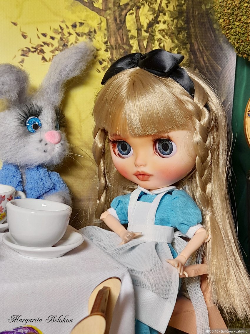 «Безумное чаепитие» — Куклы Blythe (Блайз) ООАК: кастом