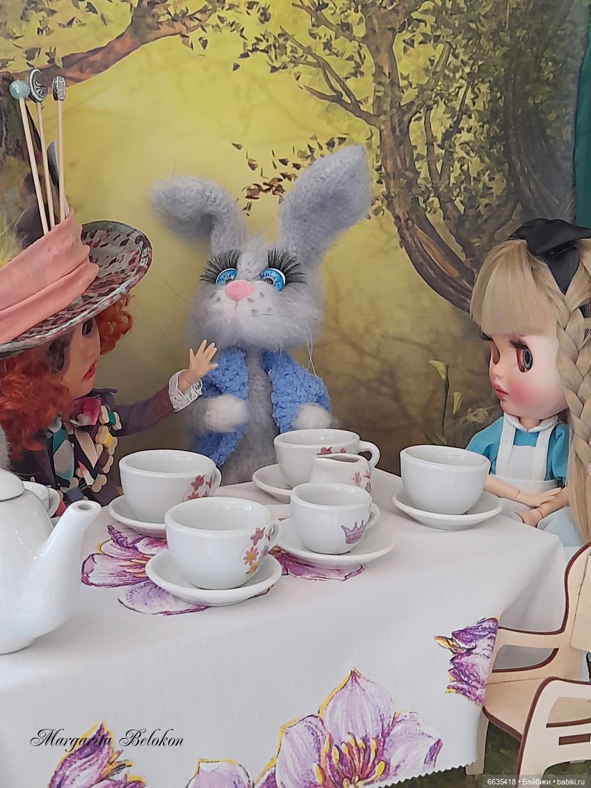 «Безумное чаепитие» — Куклы Blythe (Блайз) ООАК: кастом