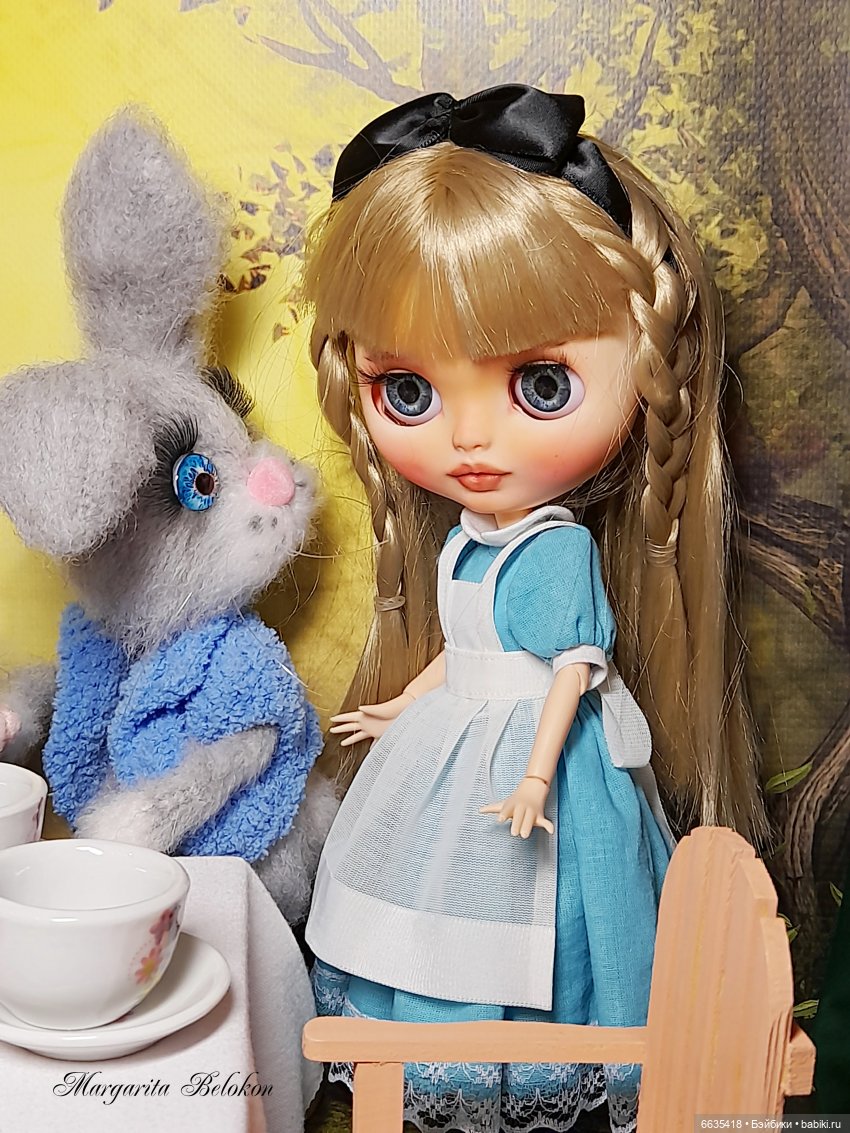 «Безумное чаепитие» — Куклы Blythe (Блайз) ООАК: кастом