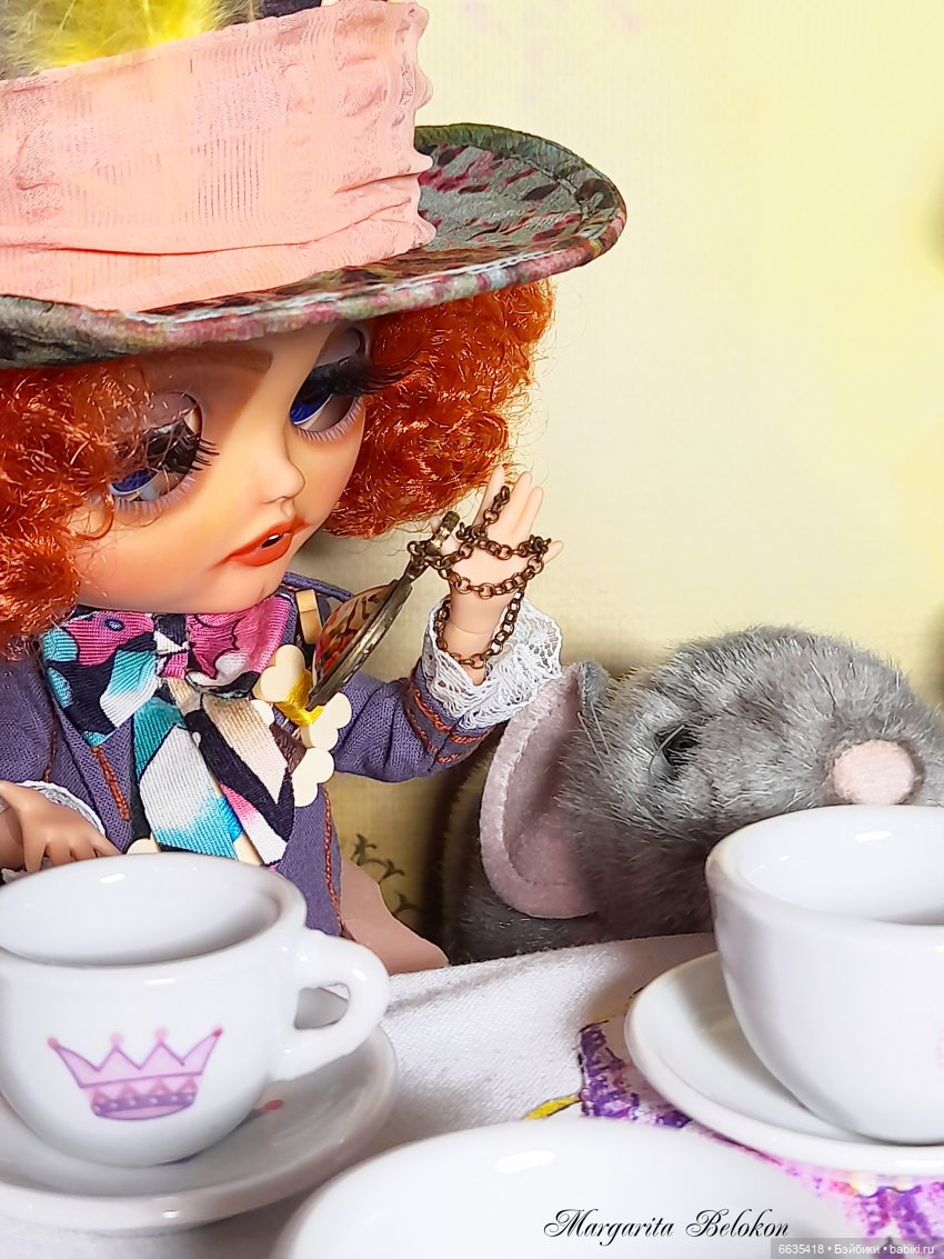 «Безумное чаепитие» — Куклы Blythe (Блайз) ООАК: кастом