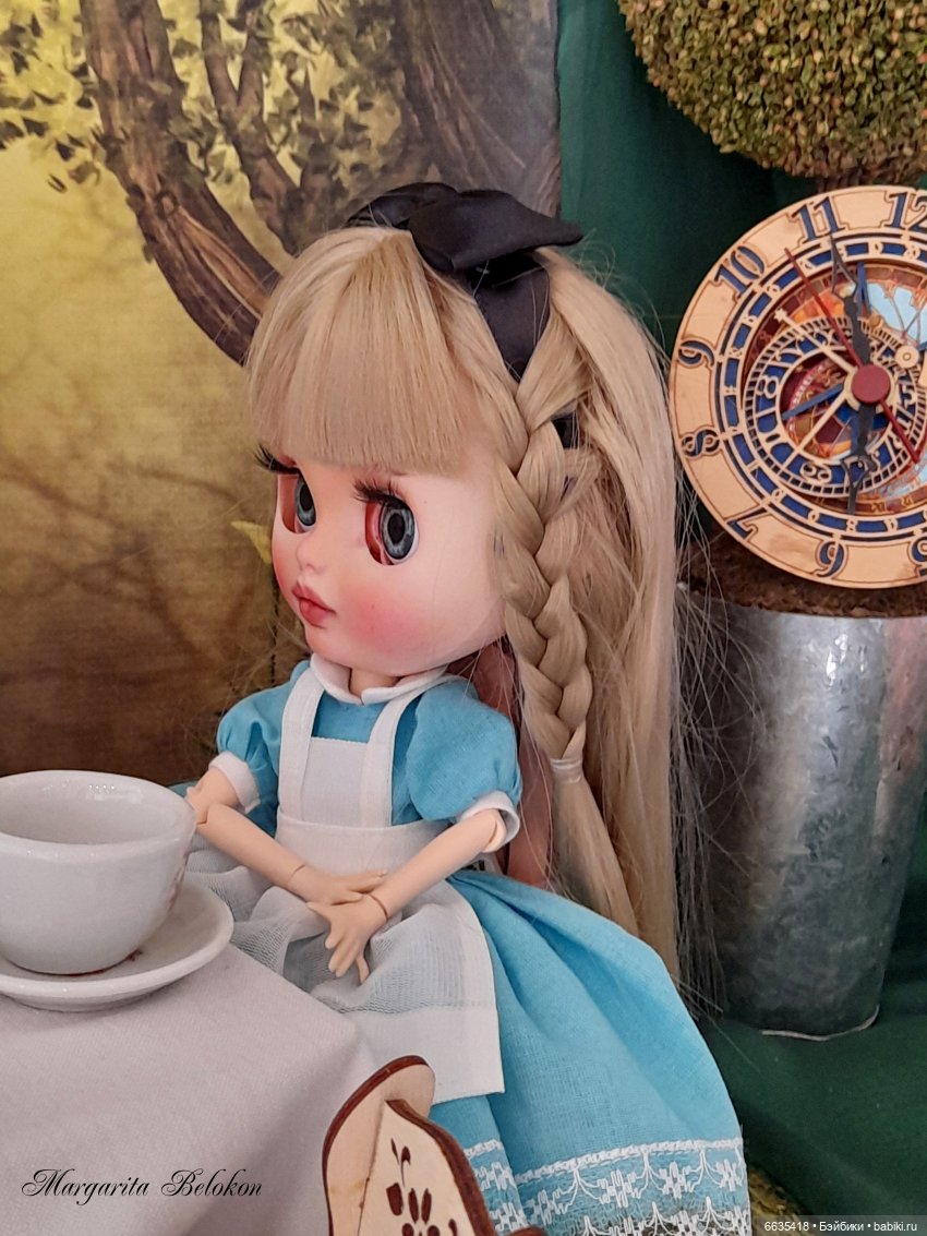 «Безумное чаепитие» — Куклы Blythe (Блайз) ООАК: кастом