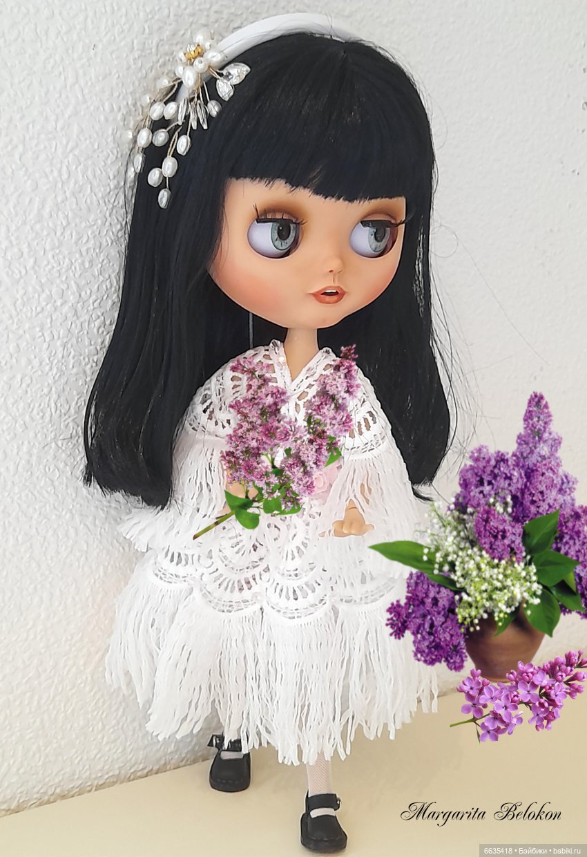 Когда цветёт сирень — Куклы Blythe (Блайз) ООАК: кастом