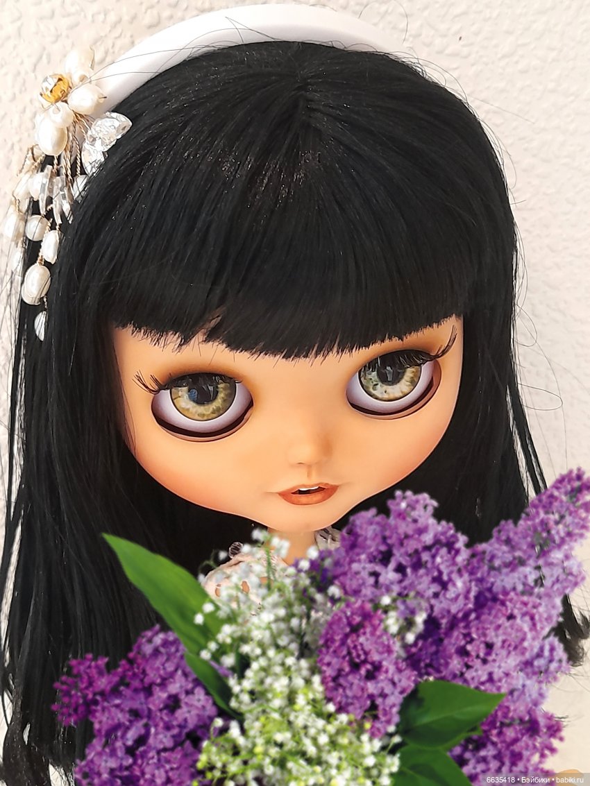 Когда цветёт сирень — Куклы Blythe (Блайз) ООАК: кастом (фото 3)