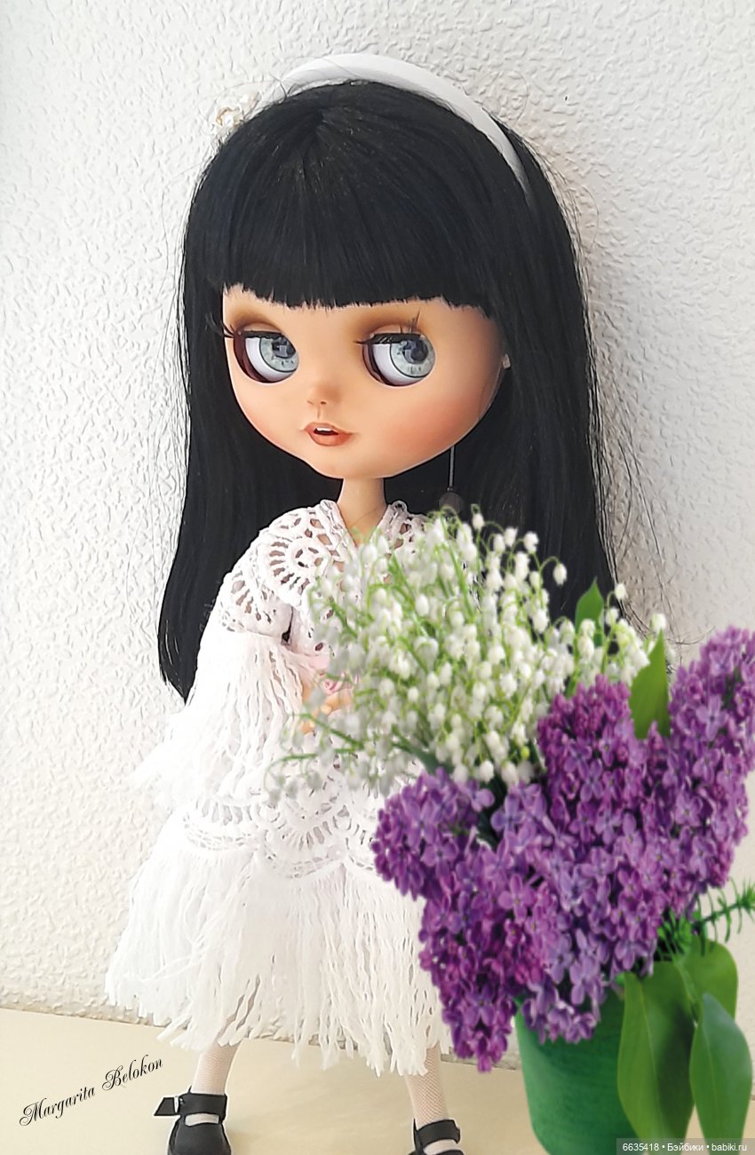 Когда цветёт сирень — Куклы Blythe (Блайз) ООАК: кастом (фото 10)