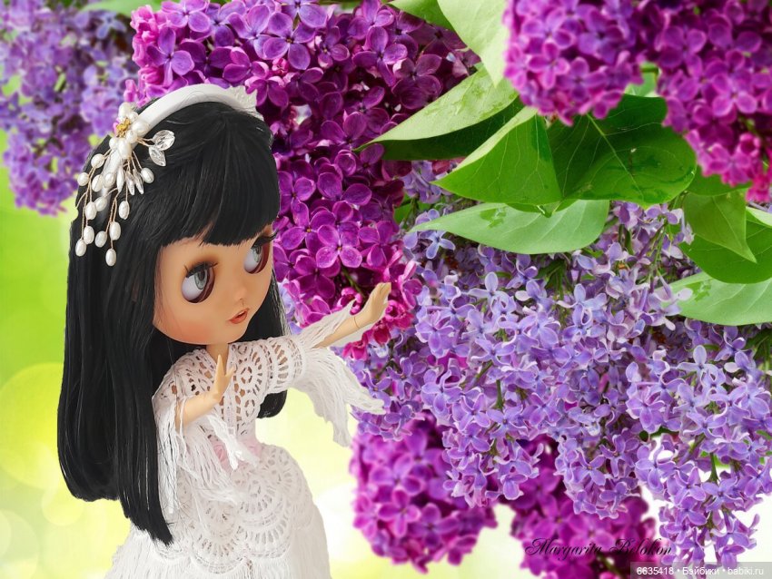 Когда цветёт сирень — Куклы Blythe (Блайз) ООАК: кастом (фото 8)