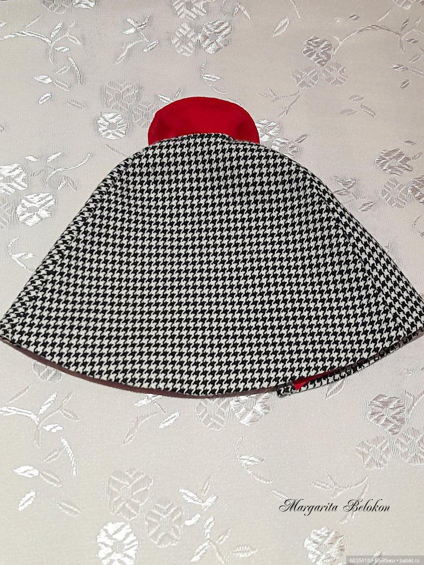 МК «Кейп с подкладкой для кукол Блайз»