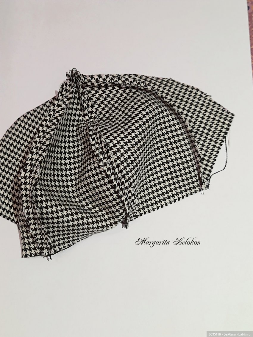 МК «Кейп с подкладкой для кукол Блайз»