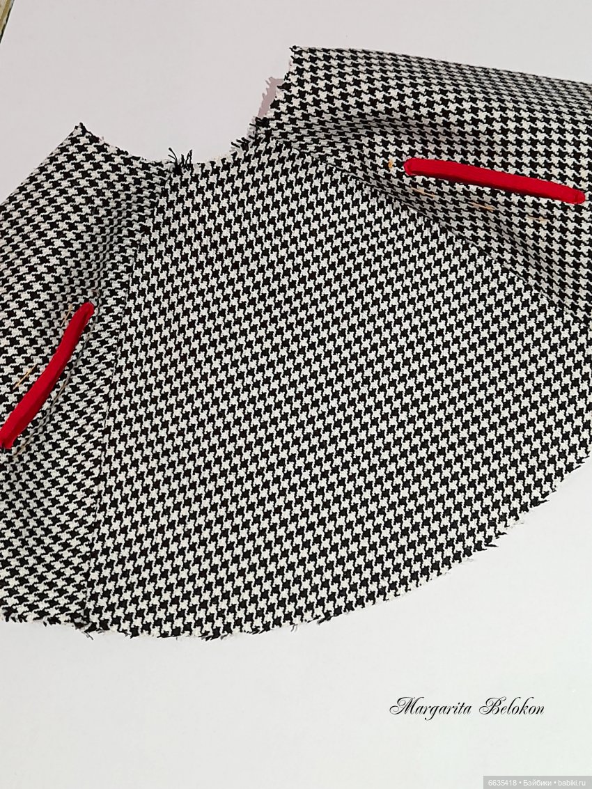 МК «Кейп с подкладкой для кукол Блайз»