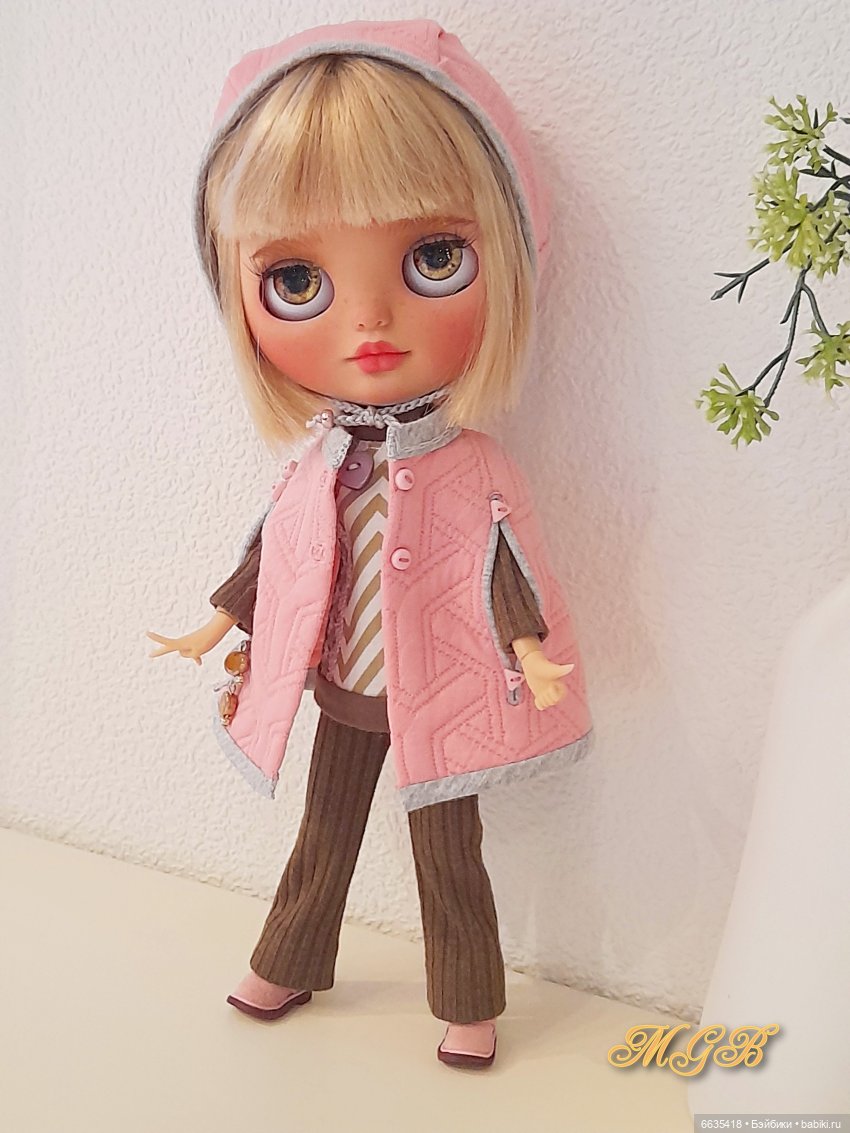 МК «Кейп для кукол Блайз. Модель № 2» (фото 4)