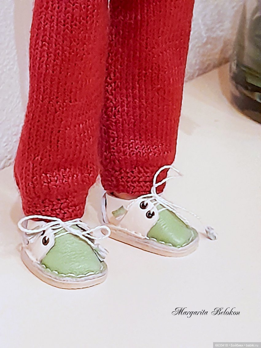 Обувь для моих кукол Паола Рейна на теле БЖД