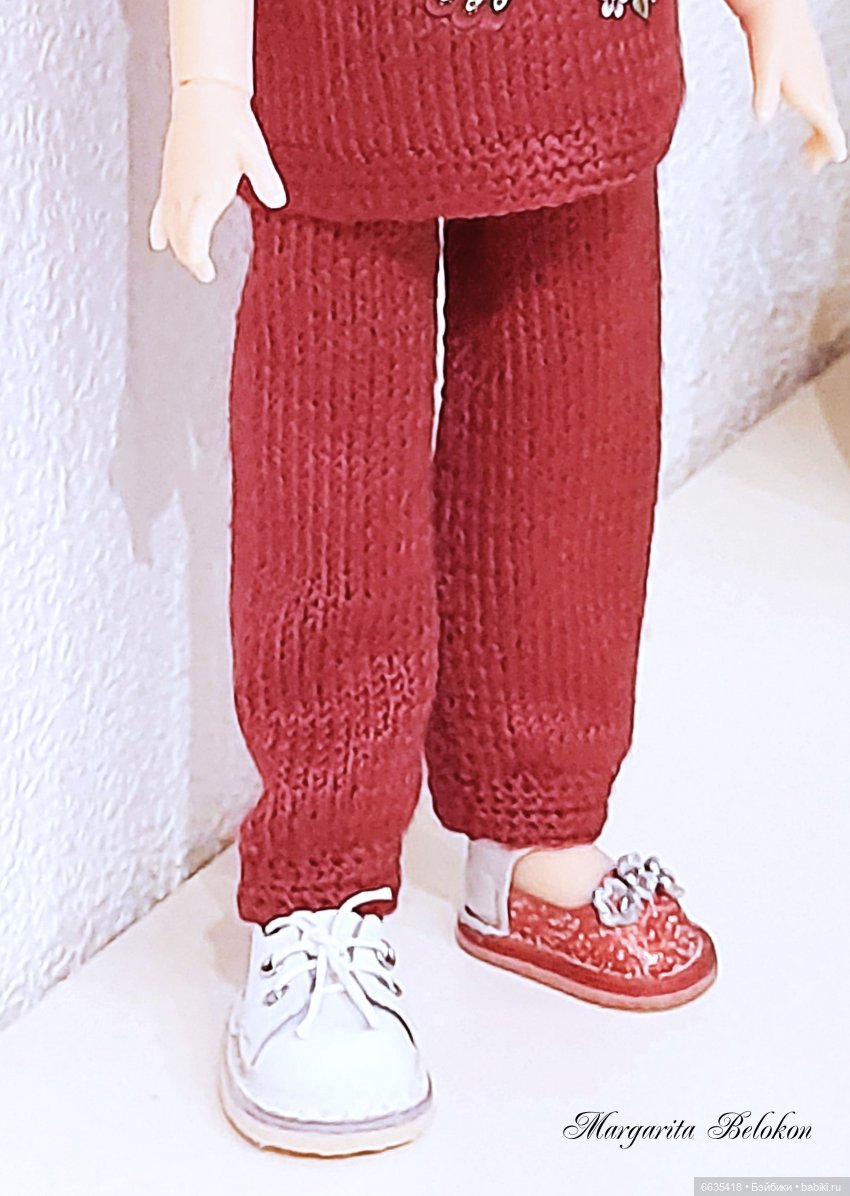 Обувь для моих кукол Паола Рейна на теле БЖД (фото 9)