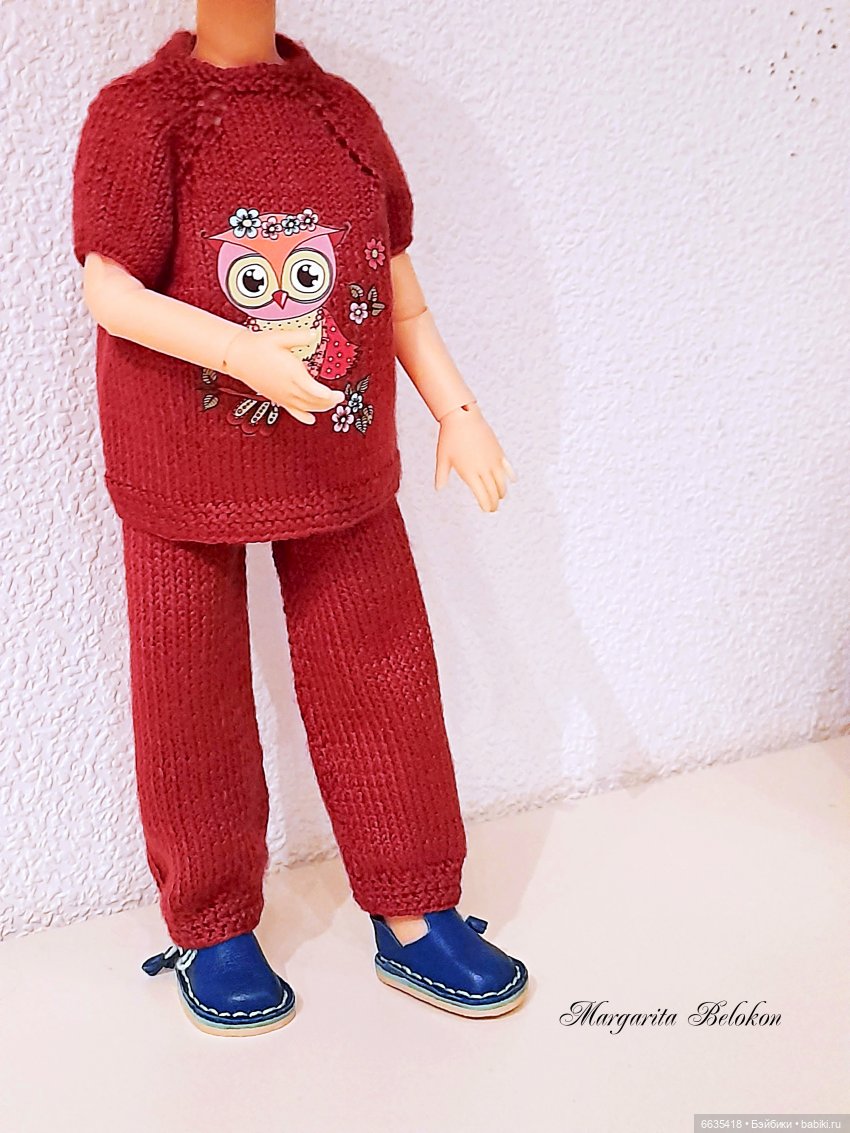 Обувь для моих кукол Паола Рейна на теле БЖД