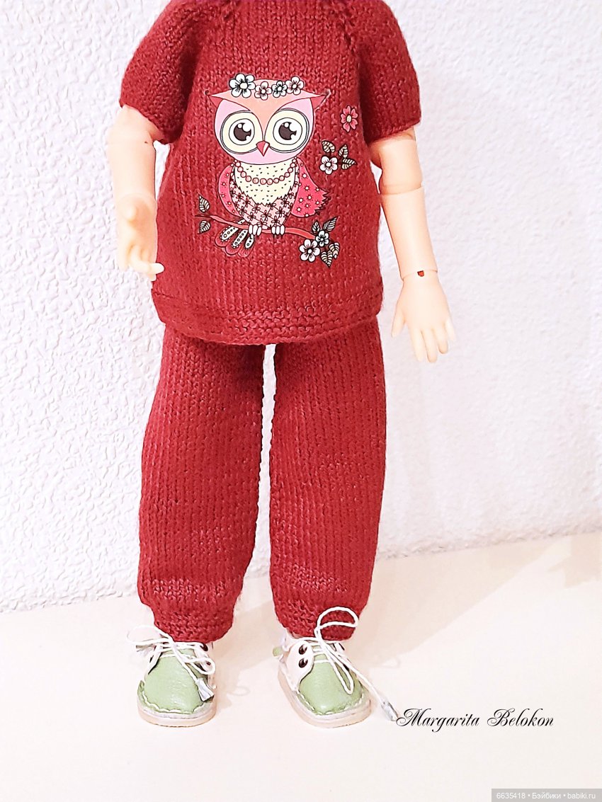 Обувь для моих кукол Паола Рейна на теле БЖД