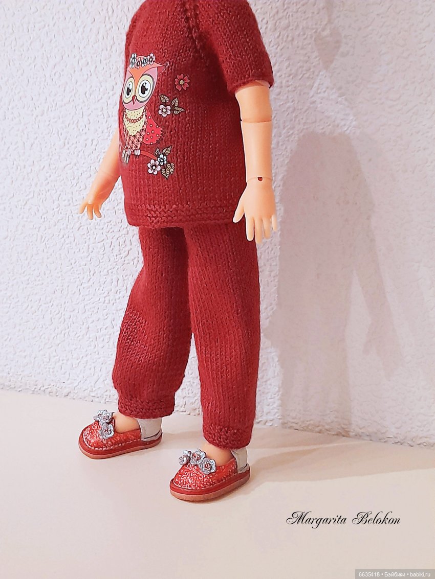 Обувь для моих кукол Паола Рейна на теле БЖД (фото 6)