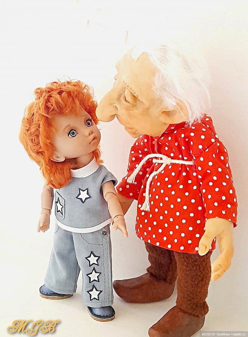 Авторские куклы у меня дома