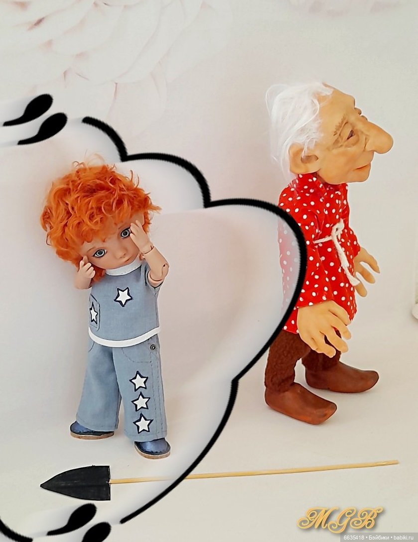 Авторские куклы у меня дома